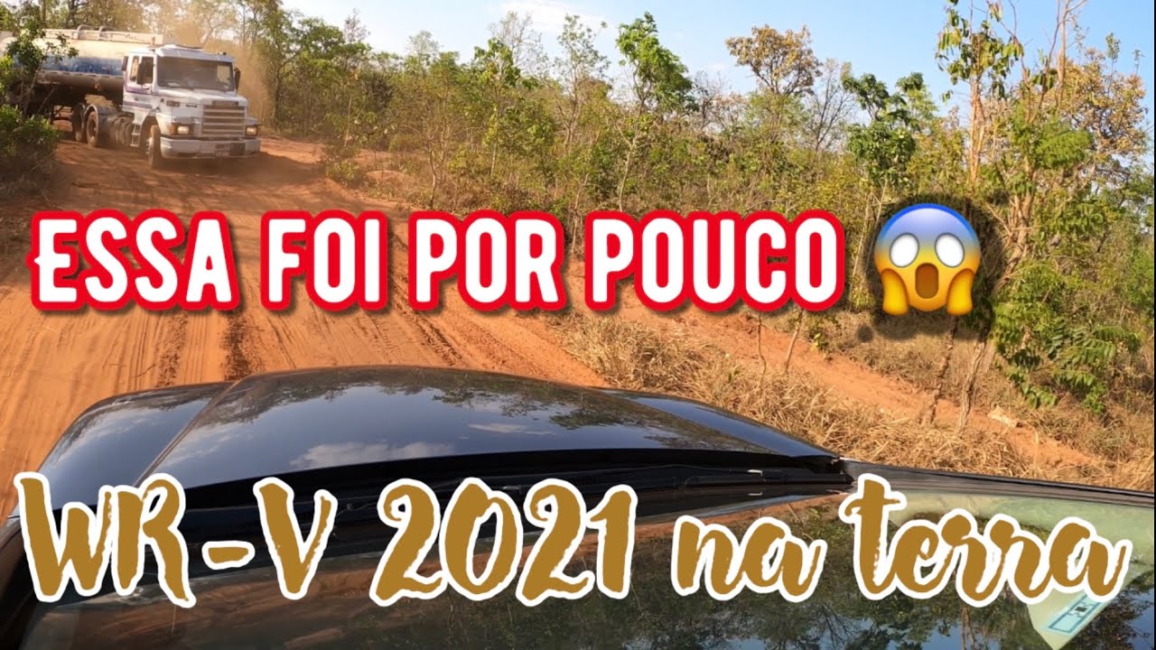 Novo Honda WR-V 2021 em ação - Estrada de terra
