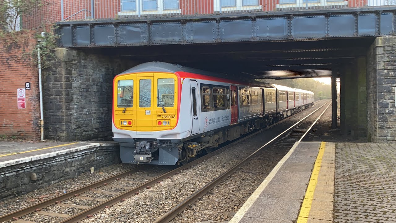 Trains @ Caerphilly Station & Wernddu - 17/03/2021