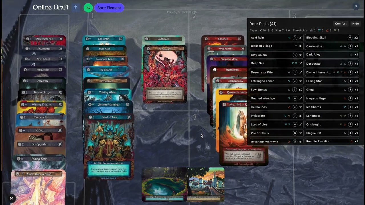Играйте в Sorcery: Contested Realm DRAFT на Realms.Cards (бесплатно онлайн).