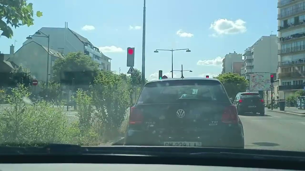 Dashcam France: Driving from Paris to St. Brieuc via Rennes
