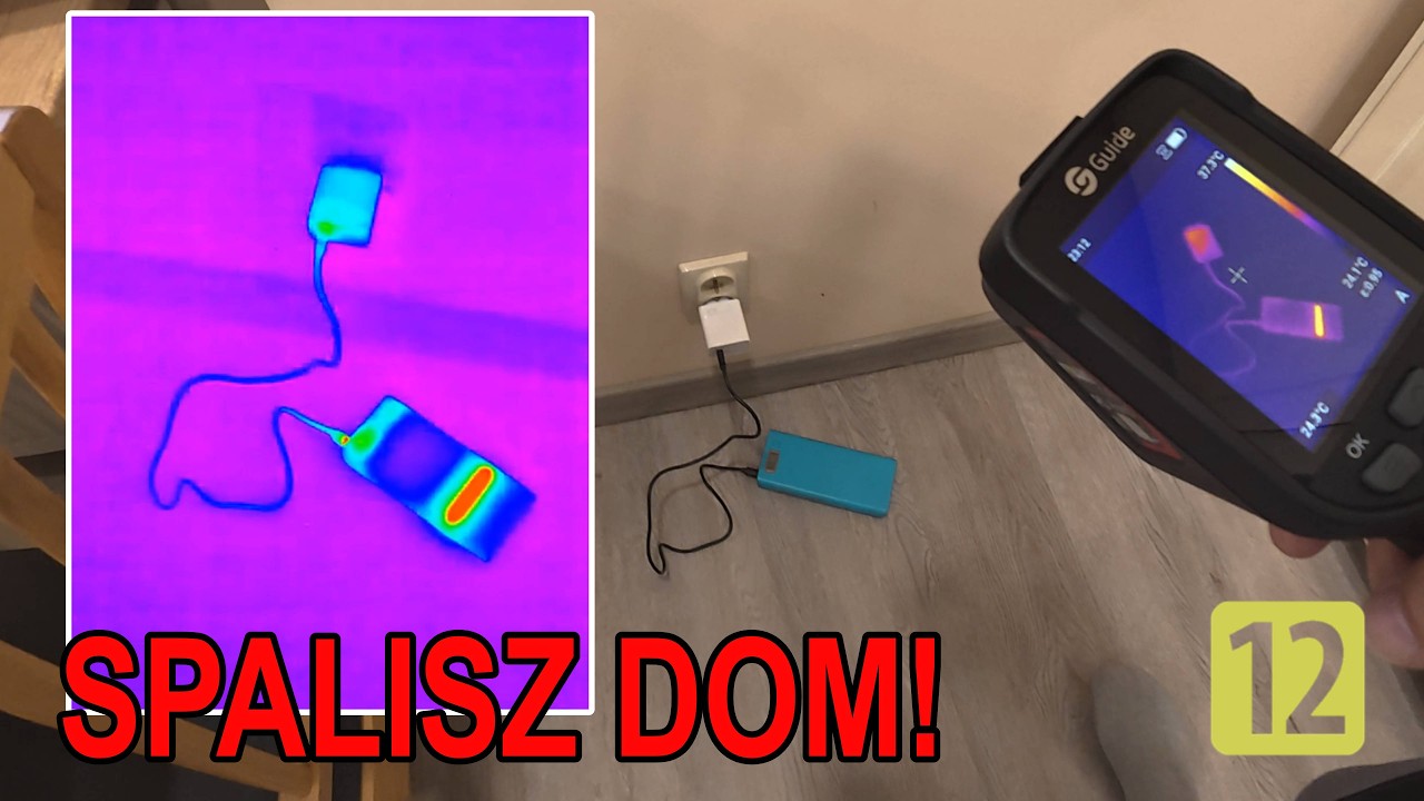 Czy to jest BEZPIECZNE? Testujemy kamerę termowizyjną Guide E4S