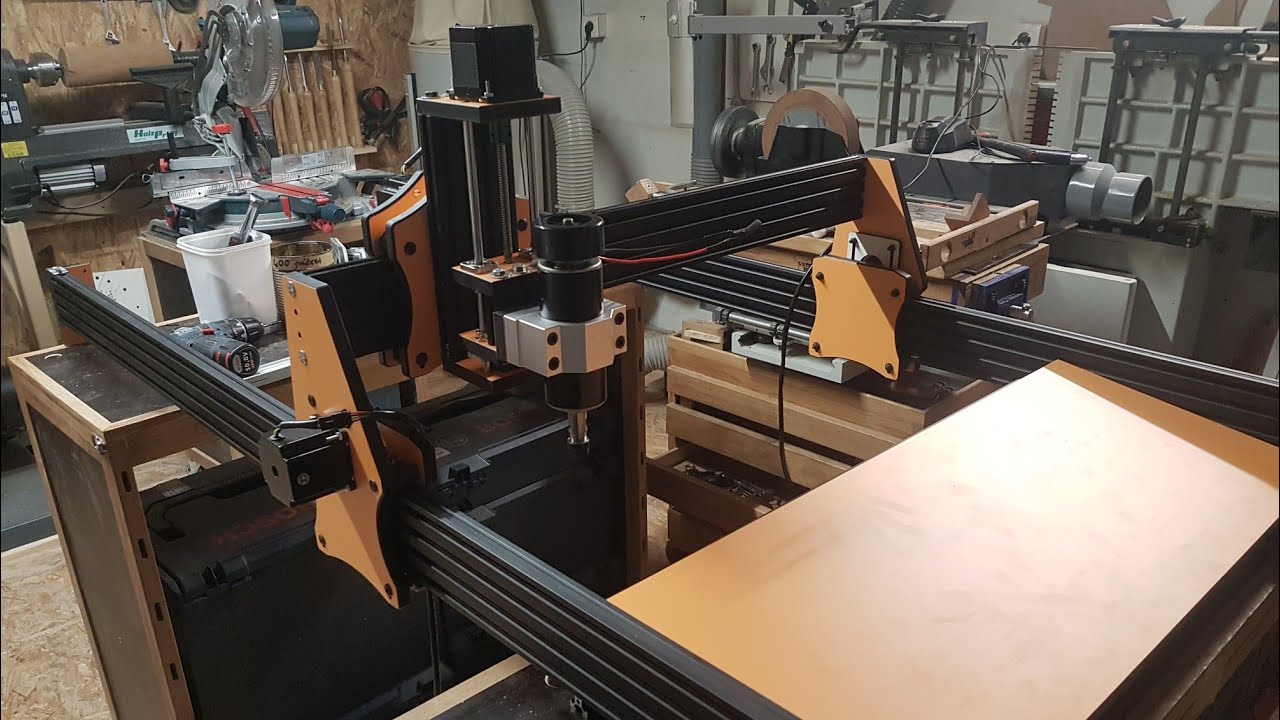 JE FABRIQUE UNE CNC / BUILD CNC #Ooznest #Banggood