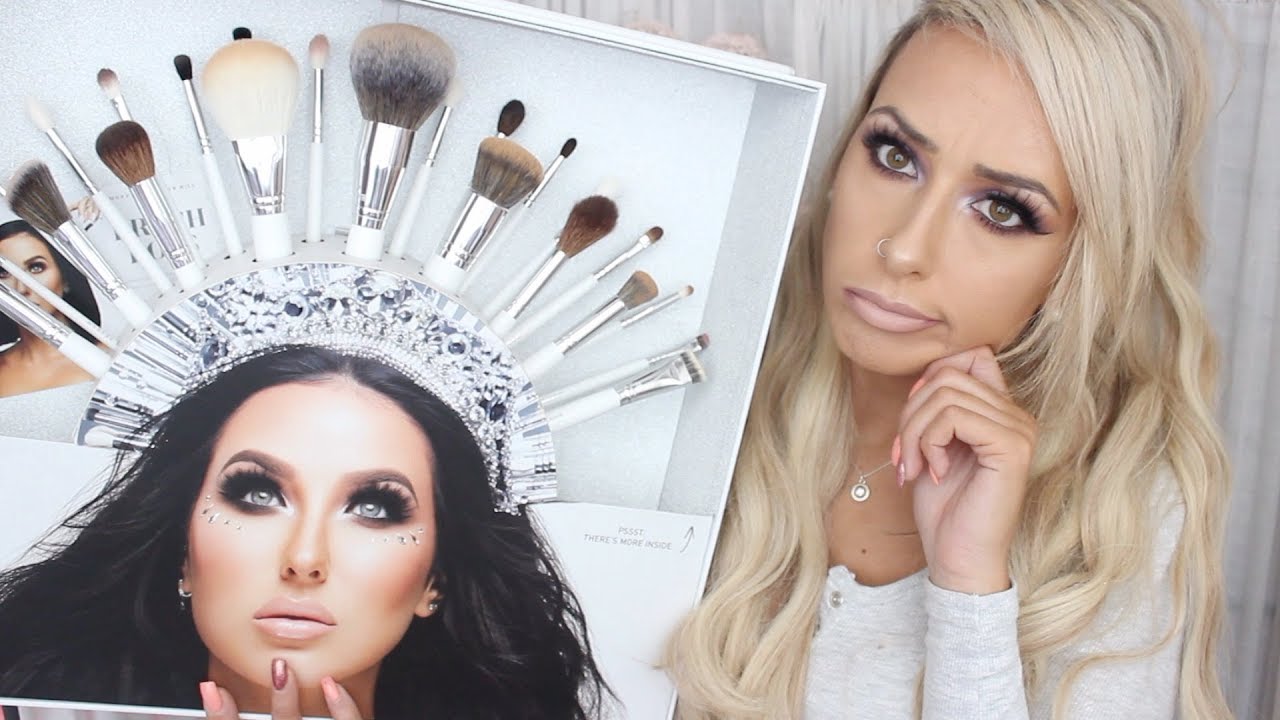 GRWM TESTING NEW MORPHE X JACLYN HILL BRUSHES - FIRST IMPRESSION | DramaticMAC