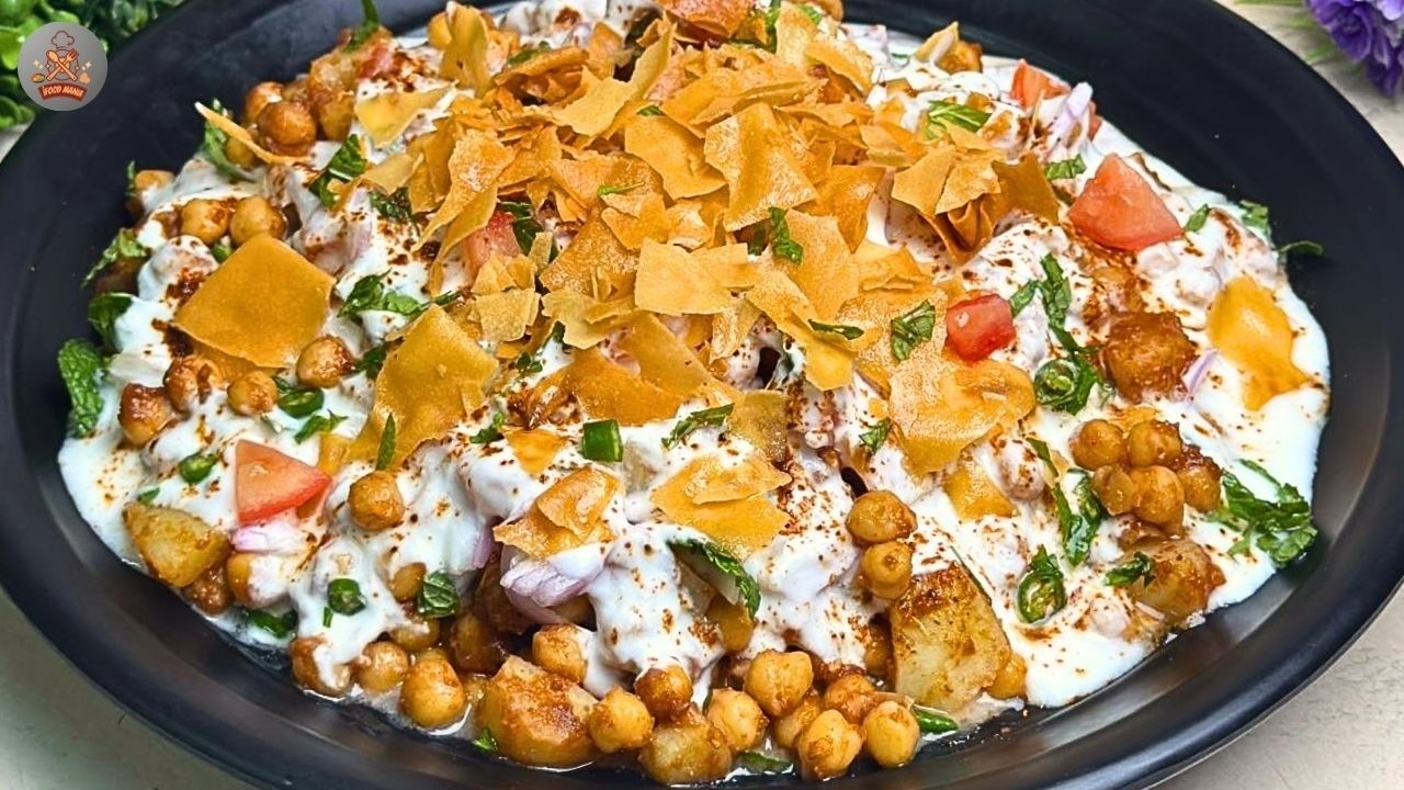 Dahi Chana Chaat Recipe | Ramzan Special Chaat Recipe | Street Style Aloo Cholay by iFood Mania