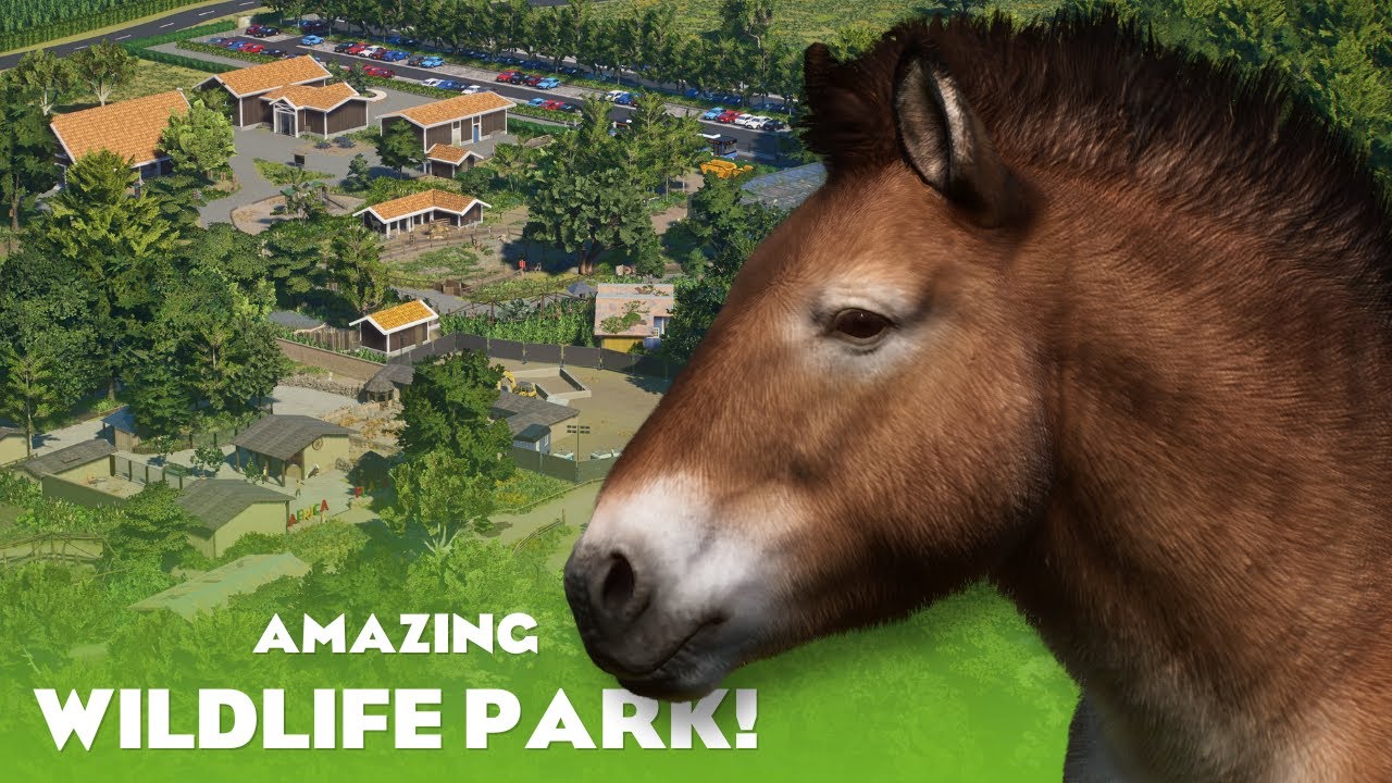 The BEST Low-Budget Zoo I Have Ever Seen! 🐴 | Hereford Wildlife Park | Planet Zoo Tour