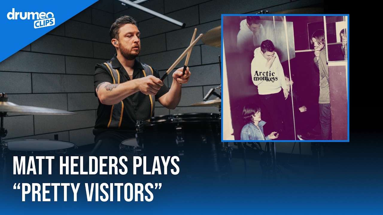 Matt Helders Plays &ldquo;Pretty Visitors&rdquo; | Arctic Monkeys