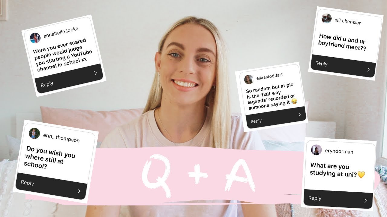 MY FIRST Q+A answering your most asked questions!! | Ellie Kate