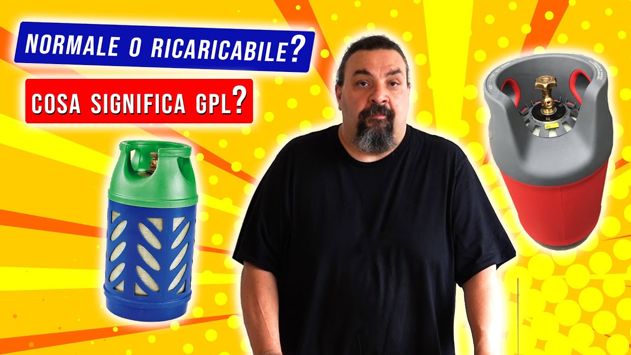 Le bombole di GAS sul camper