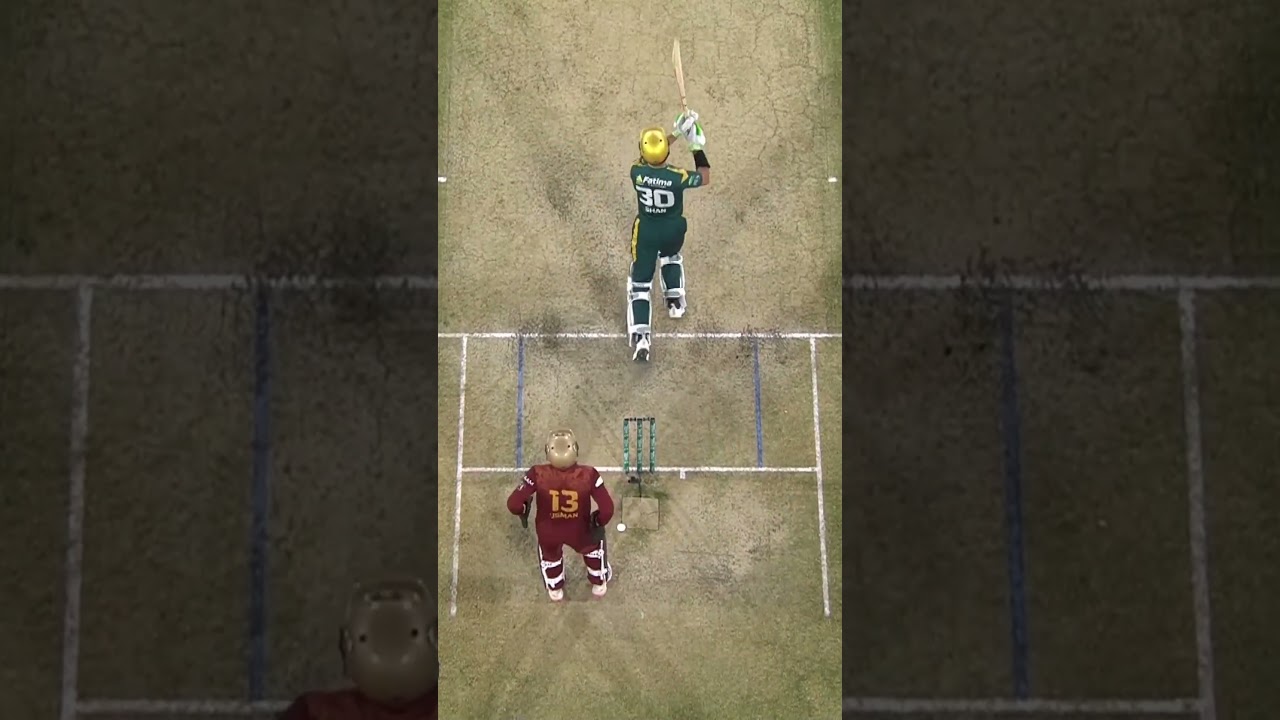 6, 4, 6 &ndash; Wicket! Shan vs Saim ⚡ #MSvsHK | #HBLPSL11 | #newera #shorts | MZB1T