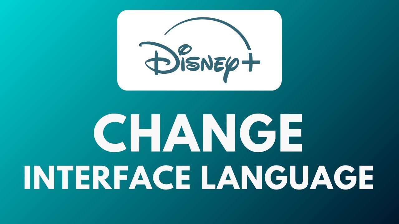 Как изменить язык интерфейса в Disney Plus