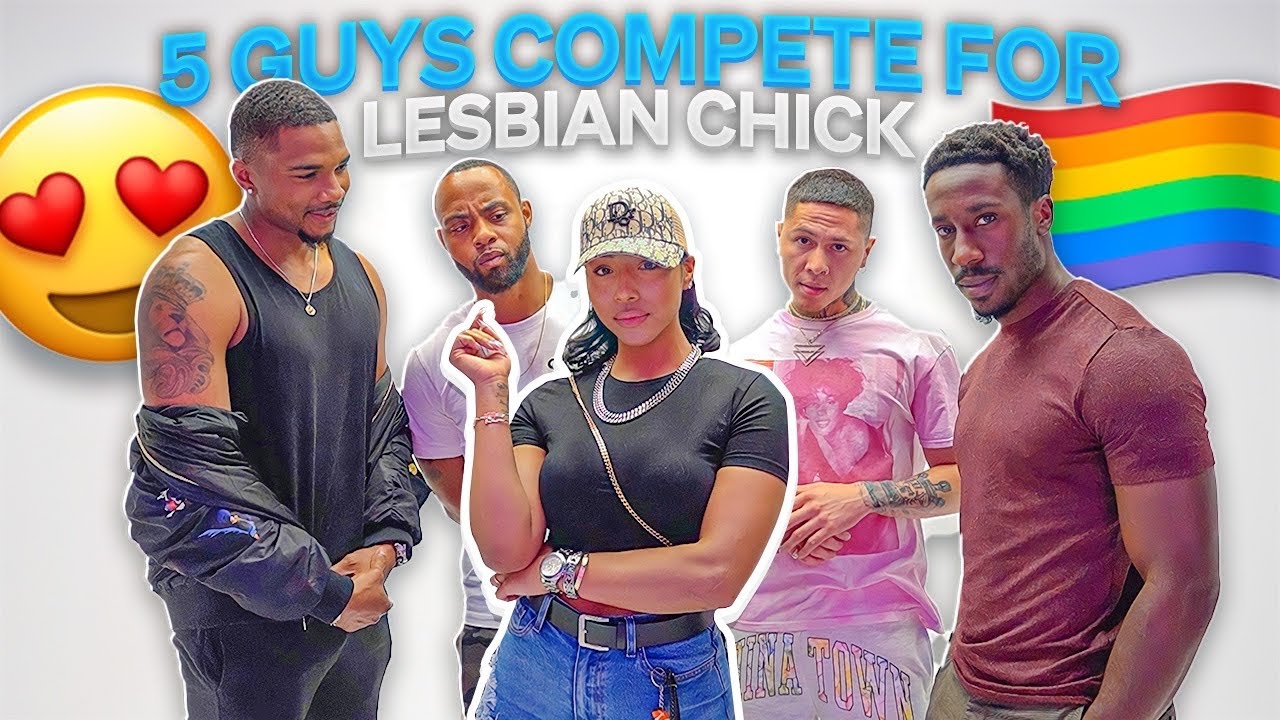 5 GUYS COMPETE For 1 LESBIAN (WINNER GETS DATE)