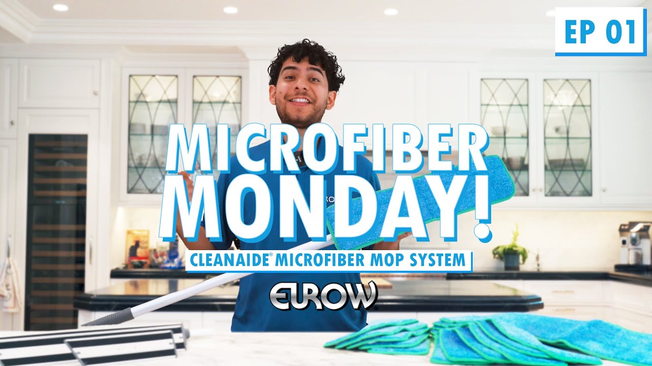 How to assemble a DIY microfiber mop system | CleanAide® Twist Yarn Mop System | Best Microfiber Mop
