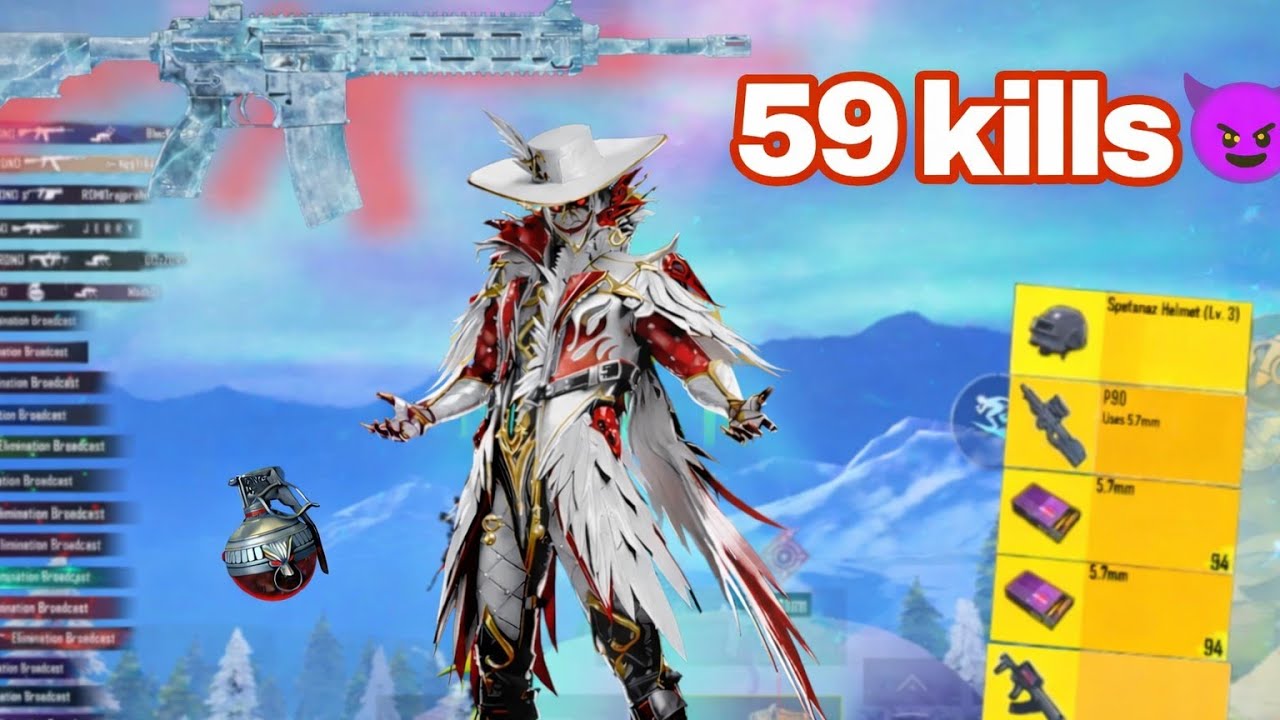 59 kills Bgmi Full Rush Gameplay 🔥 SURUXTREME 😈