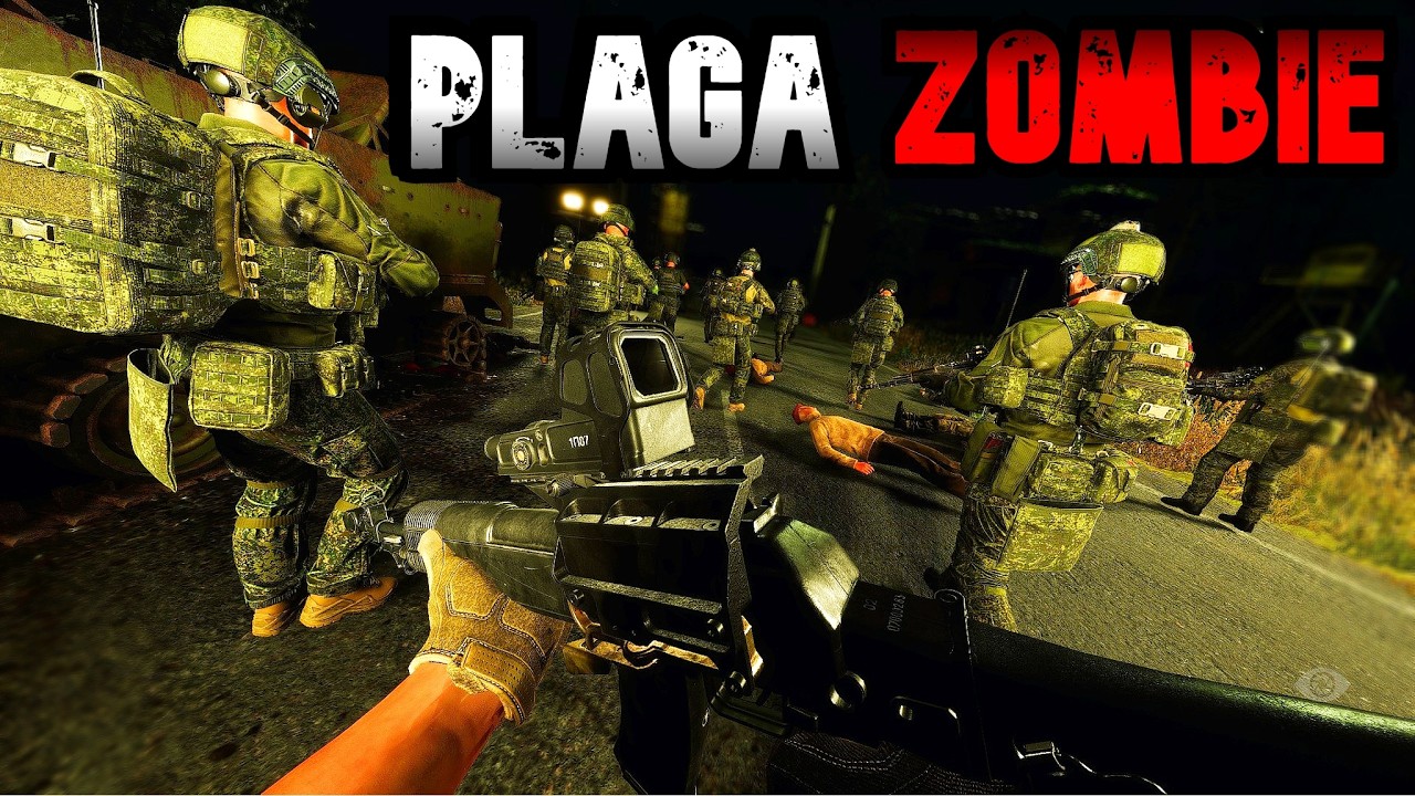 COMPAÑÍA MILITAR SE ADENTRA en una ISLA DOMINADA por una INFECCIÓN ZOMBIE | Arma Reforger