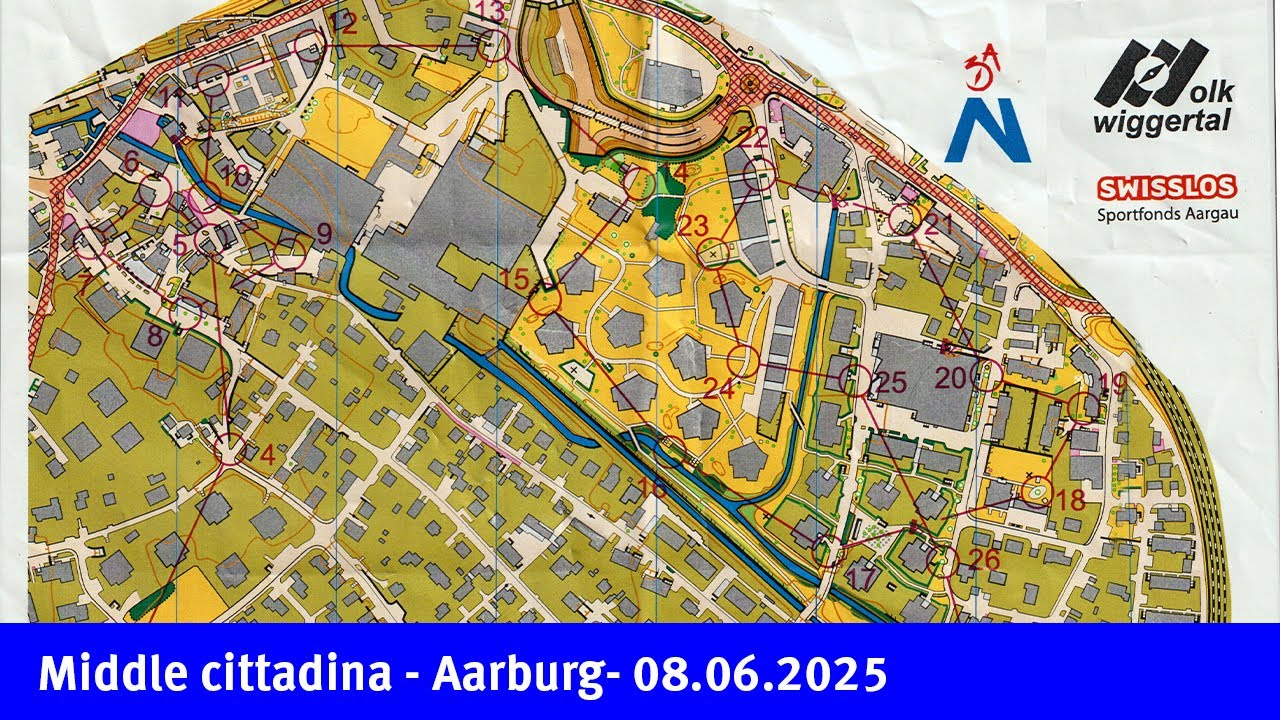 Middle - Aarburg - 08.05.2025 - Urban Orienteering