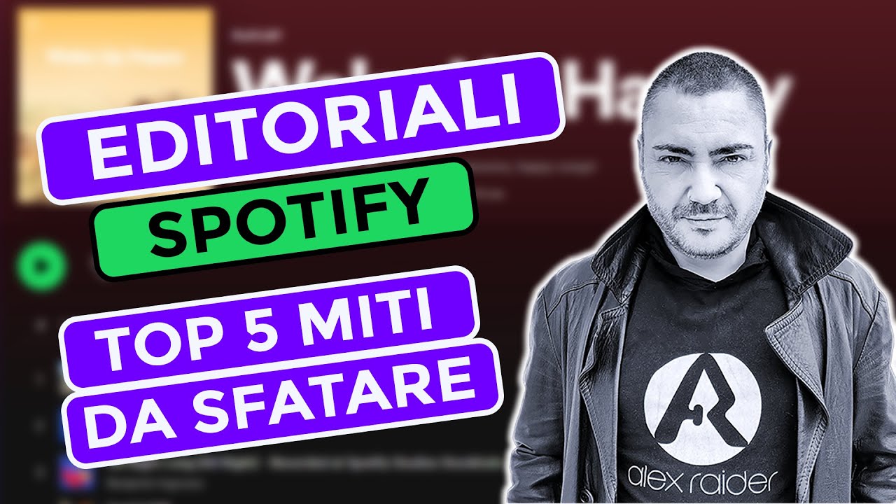 Editoriali Spotify: Top 5 Miti Da Sfatare #shorts