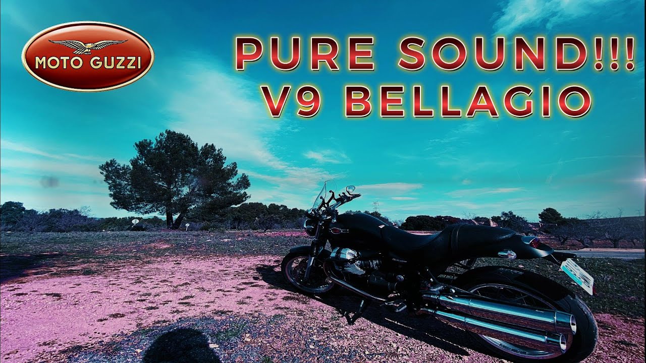 MOTO GUZZI V9 Bellagio PURE SOUND / 4K