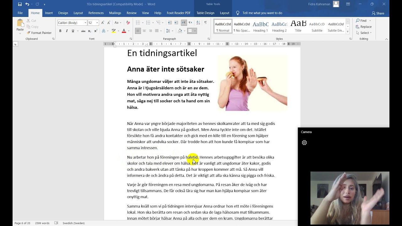 SFI Läsa till nationella provet för kurs c del 2