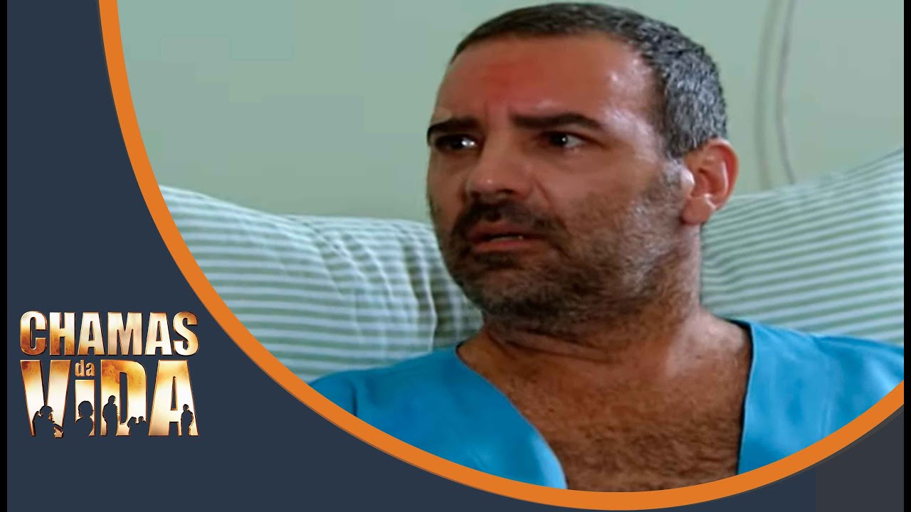 Tomás vai atrás do Miguel no hospital e o ameaça | CHAMAS DA VIDA