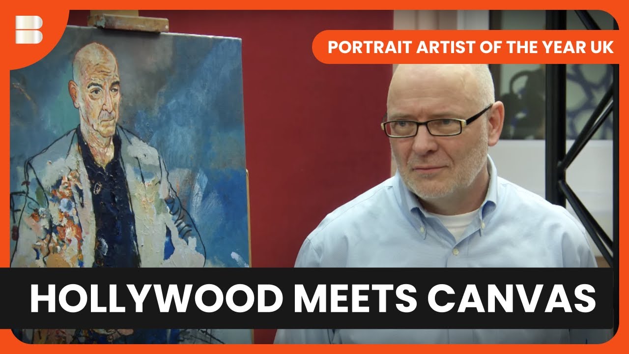 Stanley Tucci Sits for Portrait Artist Competition | Portrait Artist of the Year UK