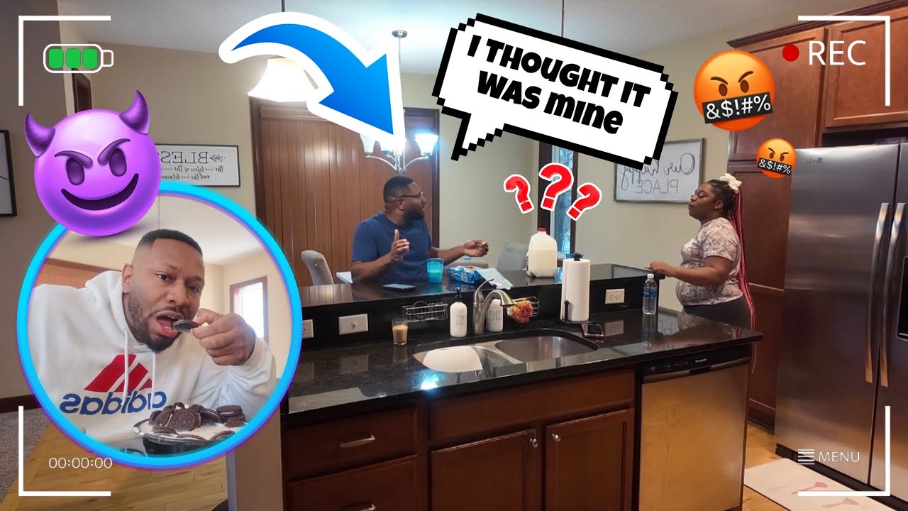EATING My GF’s Oreos & LEAVING the Empty Pack 😭 *Bad Idea* (She Went OFF)