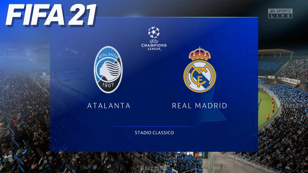 FIFA 21 - Atalanta vs. Real Madrid | Next-Gen on PS5