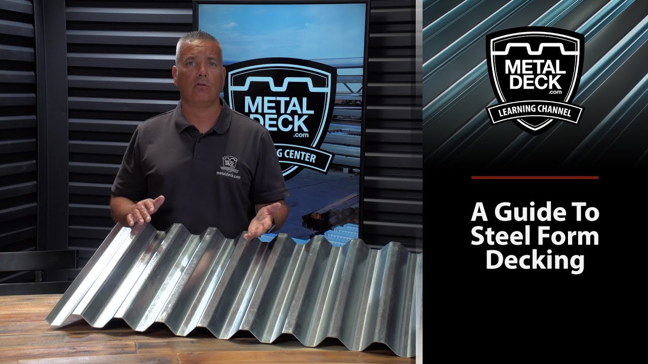 Steel Form Decking Guide: What Is Form Decking? Form Deck Vs Composite Deck + Types & Uses