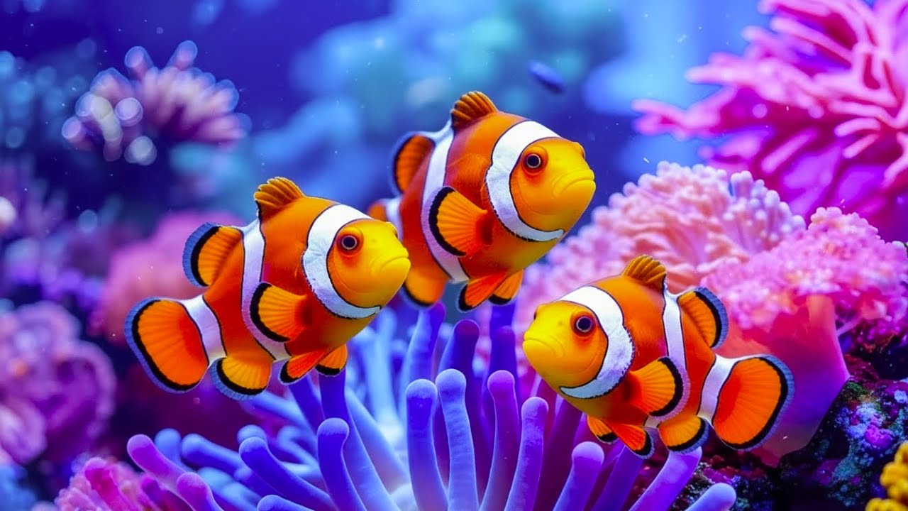 The Best 4K Aquarium – Dive Into a Mesmerizing Underwater Realm of Jellyfish & Coral Reefs. #76
