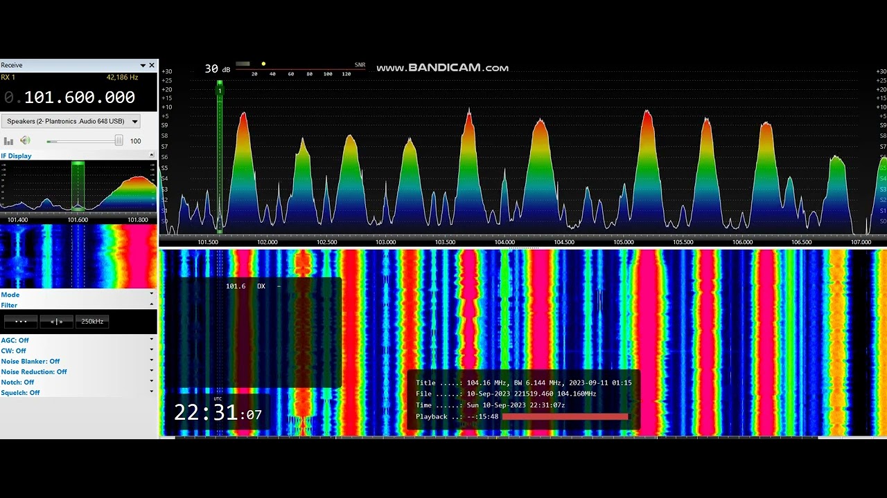 [tropo] 101,6 - MDR JUMP,  Wittenberg/ Gallunberg, Germany, 993 km, program ID, 10th September, 2023