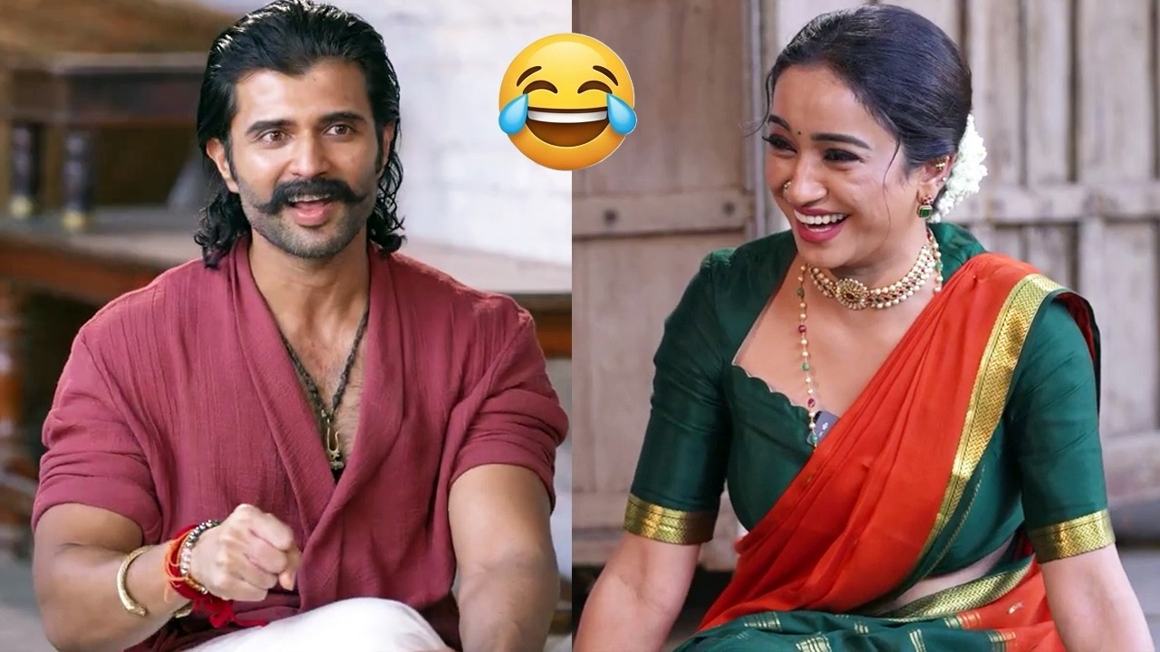 Vijay Deverakonda & Rahul Sankrityan Post Release Hilarious Interview | #Ranabaali | Sankharavam