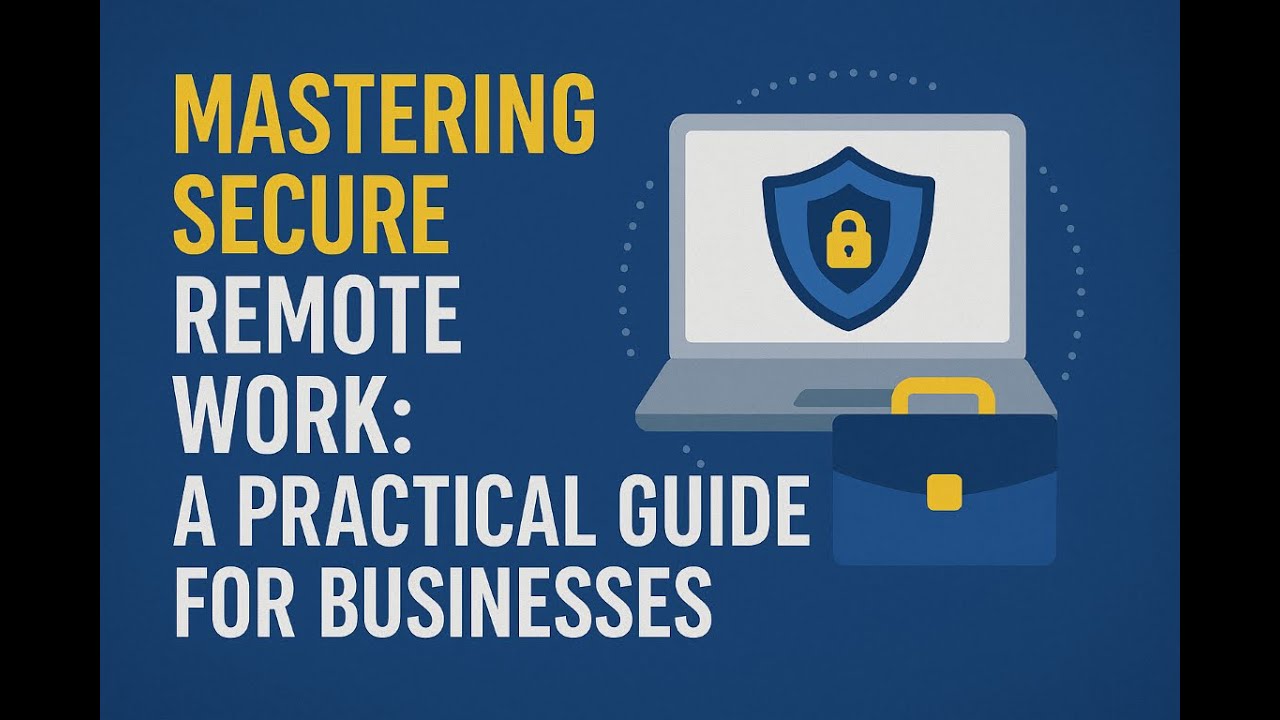 Mastering Secure Remote Work: A Practical Guide for Businesses