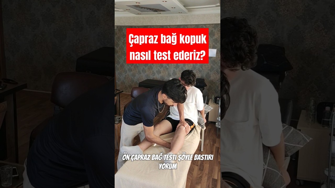 KOPUK &Ccedil;APRAZ BAĞ NASIL TEST EDİLİR? #futbol #&ccedil;aprazbağ #sakatlık