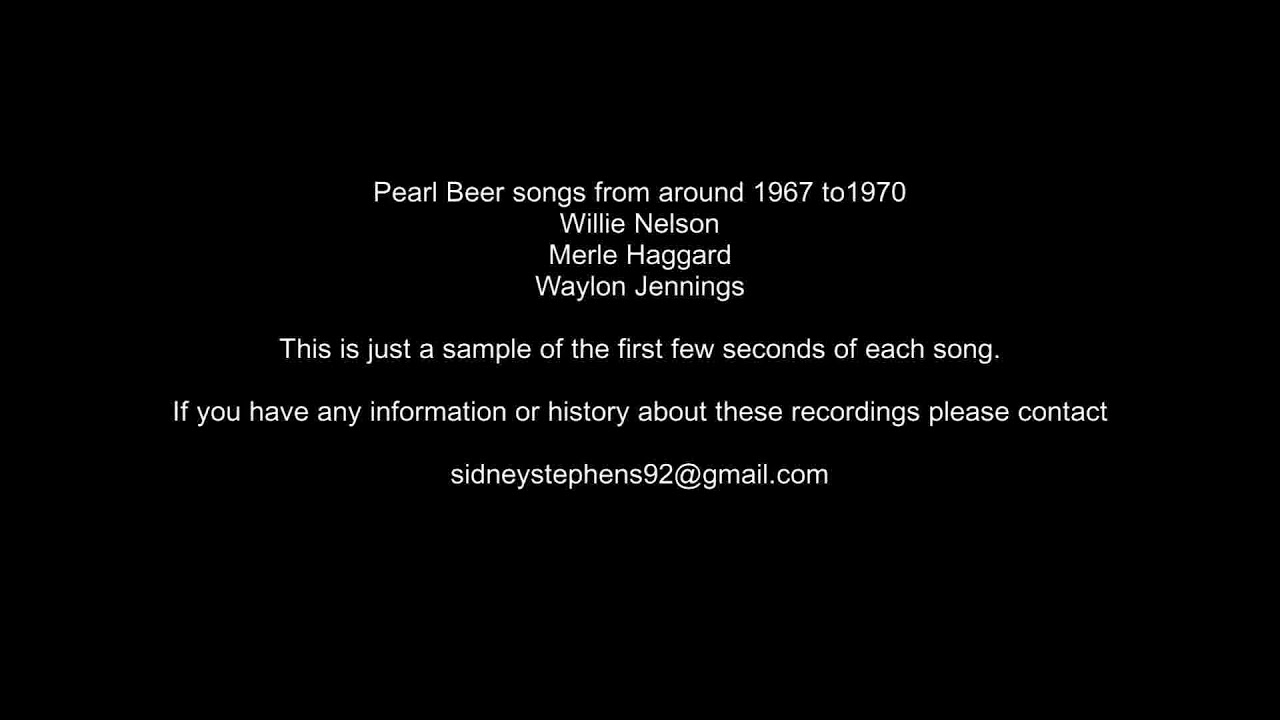 Pearl Beer songs