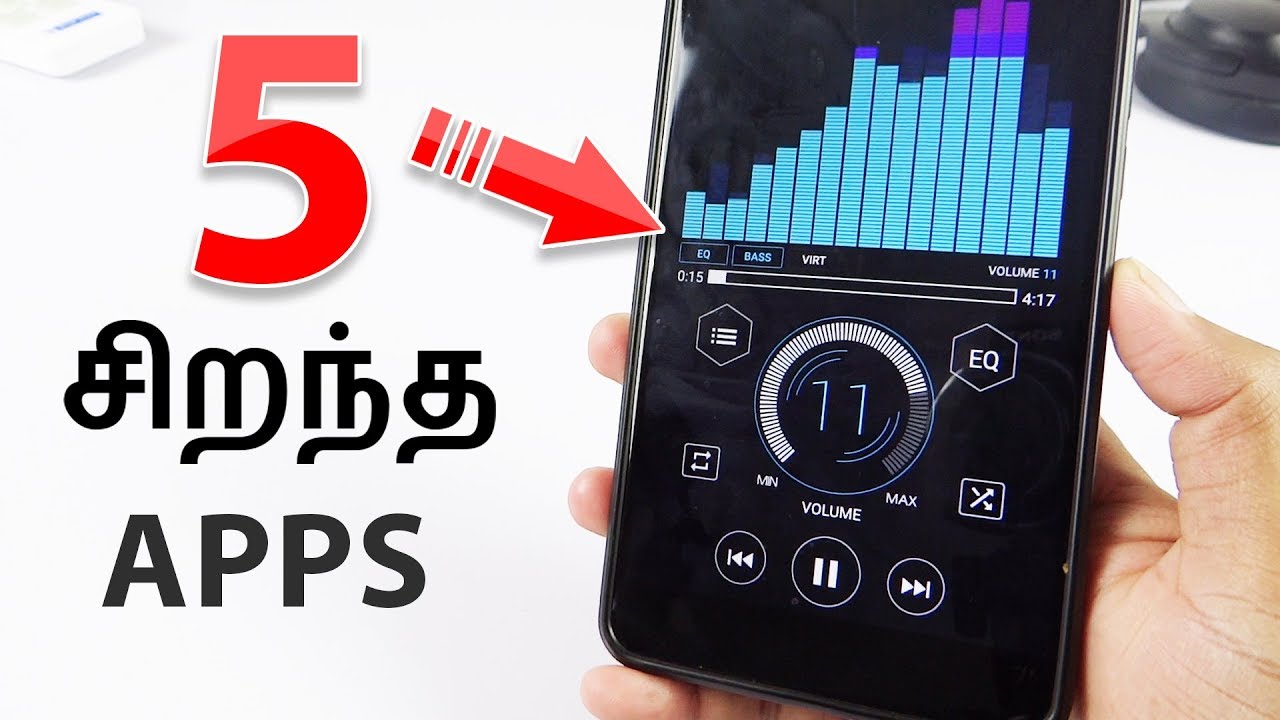 5  சிறந்த   Apps in 2018 | 5 Best Apps for Android in 2018(Tamil)