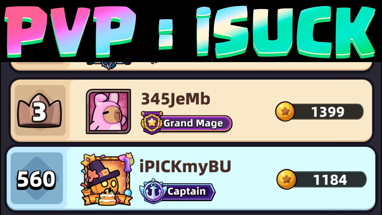 Вперёд, Капибара! Вот КАК я собираюсь стать ЛУЧШЕ в PvP...