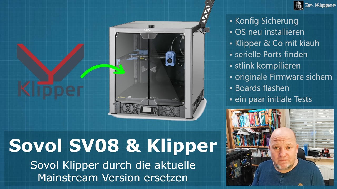 #137 - Sovol SV08 mit Mainstream Klipper