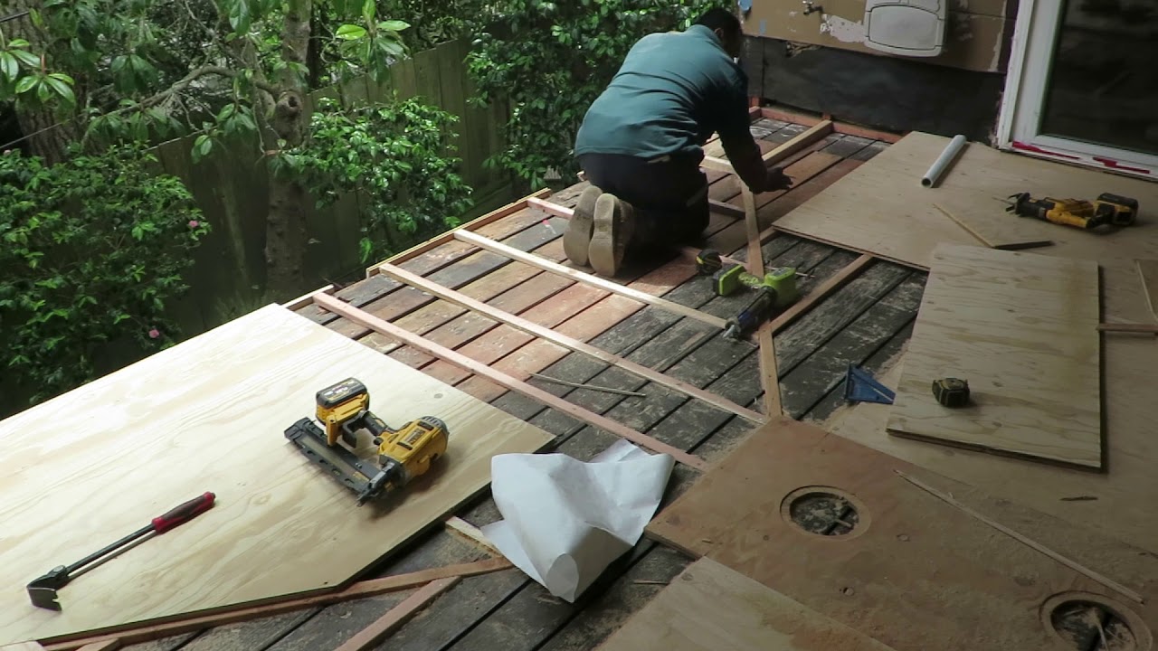 Golden Gate Enterprises SF Bay Area Waterproof  Deck Balcony Duradek Contractor Sloping  Yvonee