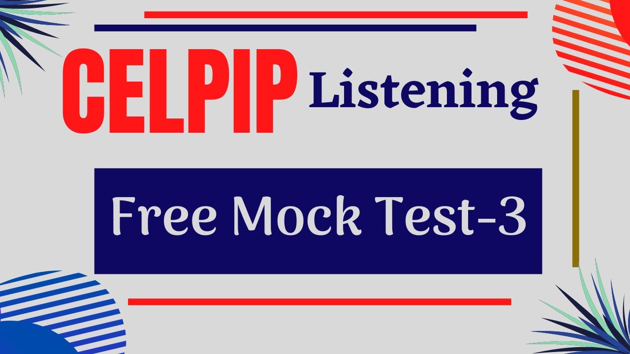 CELPIP Listening Mock Test | Free Mock Test-3 | Real Exam Like Software | The Australian Academy