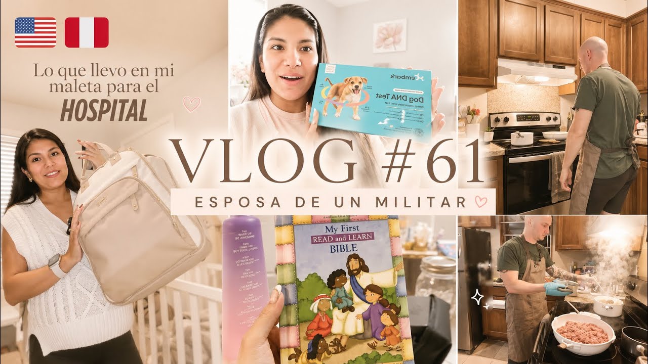 Me programaron la cesaría!! + Daniel cocina 🧑‍🍳+ Prueba de ADN para nuestros perritos 💕
