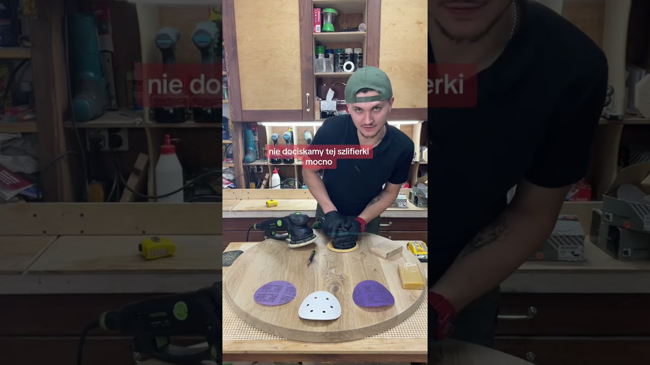 Jak poprawnie szlifować? Czym szlifować? Szlifowanie drewna🪵