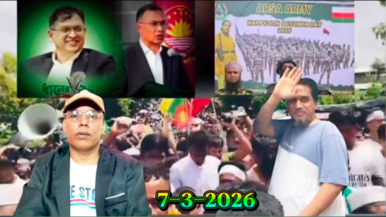 7 March 2026 Rohingya Breaking News update in Arkan Situations @arkanfreedomtv 