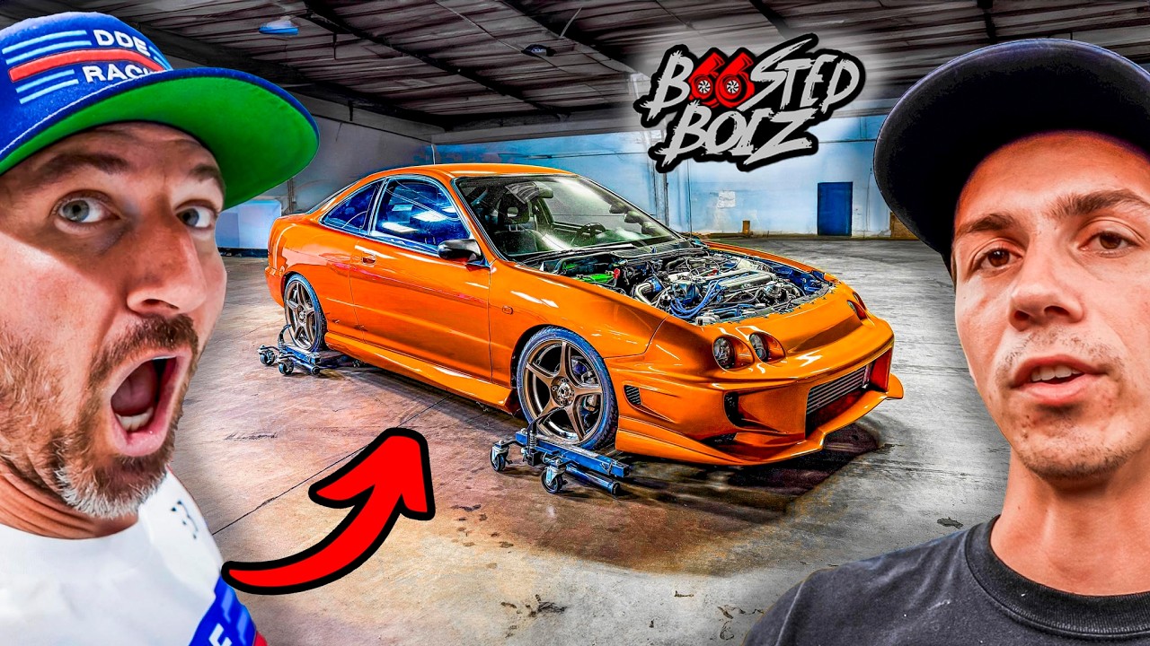 1000HP AWD SUPERCAR DESTROYER!? DAMONS FIRST CAR REBUILD (ft. BoostedBoiKyle)