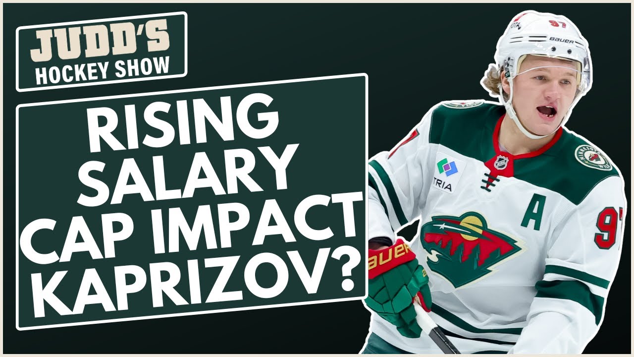 Rising NHL salary cap could impact a Kirill Kaprizov extension