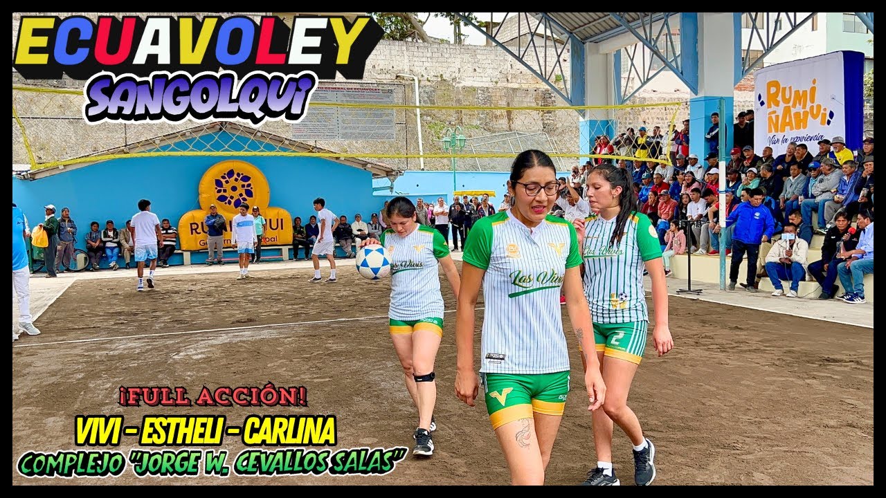 😱✨¡𝗠𝗨𝗖𝗛𝗢 𝗟𝗢𝗧𝗘!✨😱 PARTIDAZO en Sangolquí ꙳Las Vivis vs Rumiñahui꙳🇪🇨| ECUAVOLEY - ECUADOR 2025