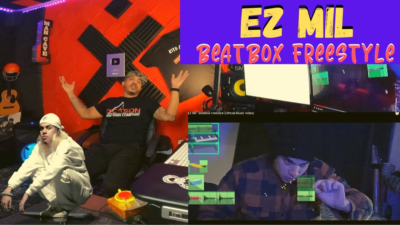 Ez Mil - BeatBox Freestyle (Official Music Video) |  Kito Abashi Reaction