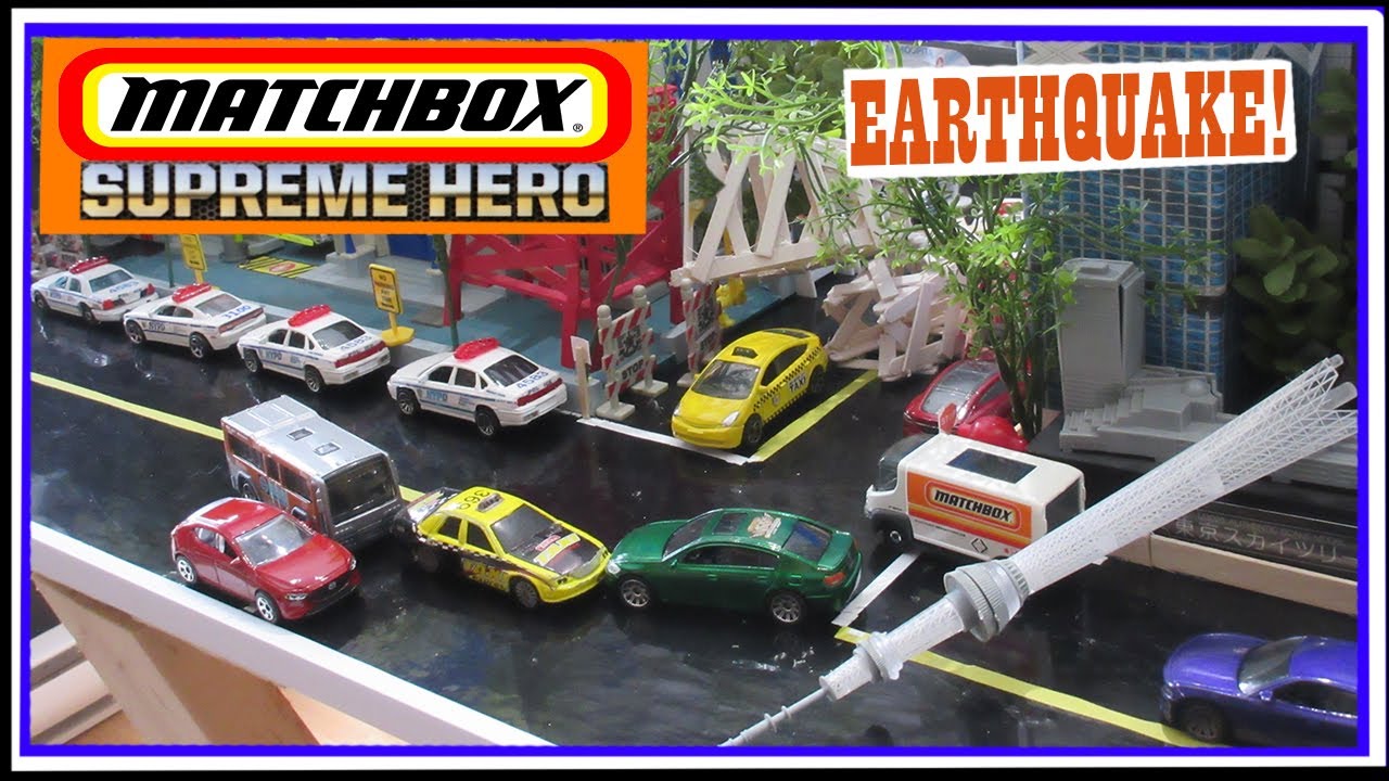 Matchbox Supreme Hero | The Earthquake! | Stop Motion | EP06