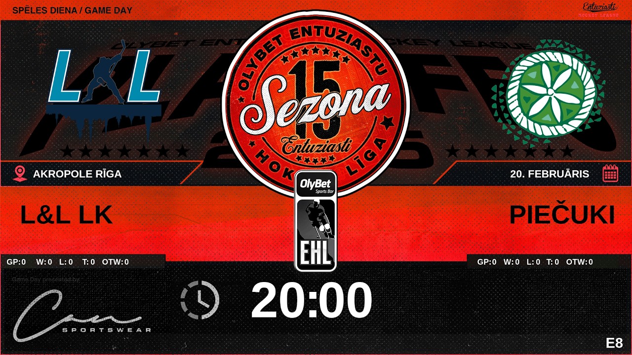 🎧🎤2026 02 20 | L&L LK (LLL) - PIEČUKI (PCK) | E8