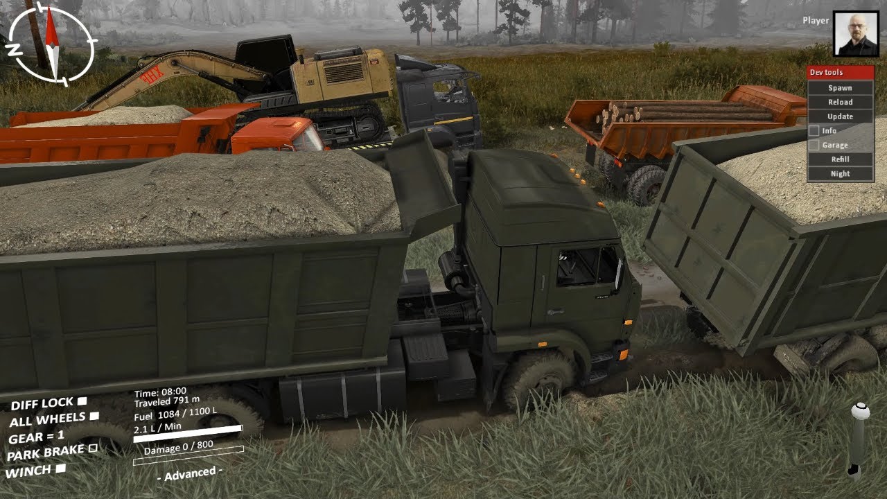 Kamazs 65222 | Spintires