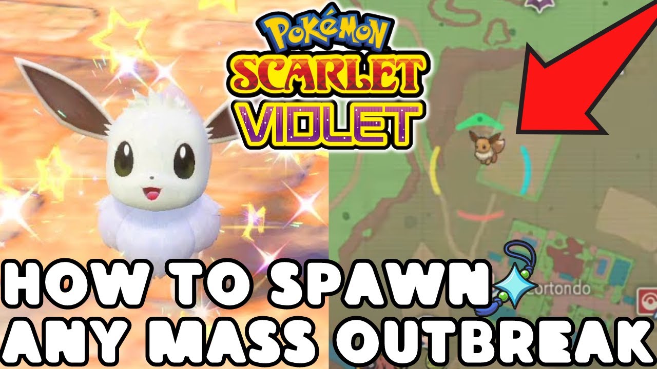 How to Spawn ANY Mass Outbreak for Pokemon Scarlet and Violet