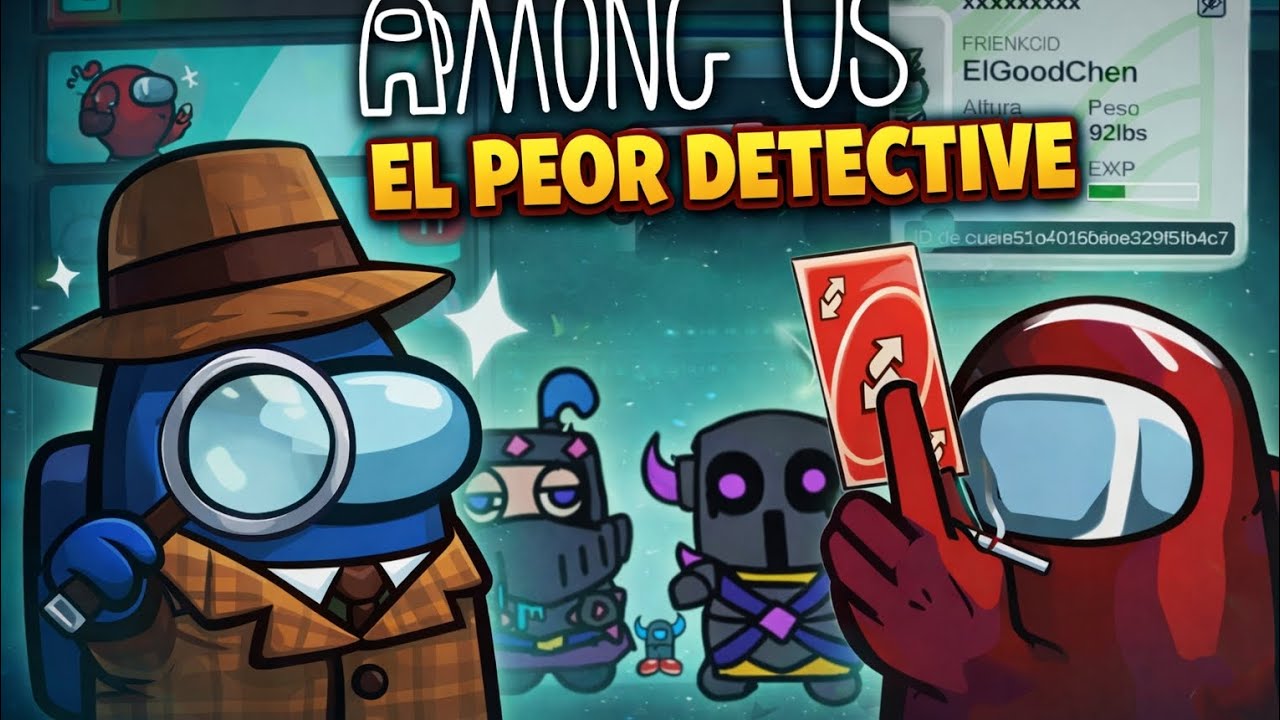 Intentando ser el mejor detective ( sale mal ) #among us #among #detective #popular 